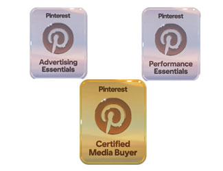 Pinterest3套广告认证证书